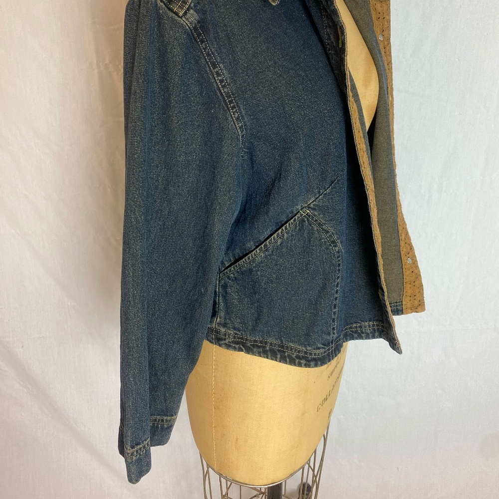 J.Jill denim jacket size LP - Picture 4 of 11